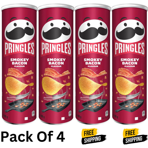Pringles smoky bacon - 4,