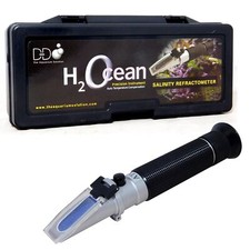 D-D REFRACTOMETER SALIINTY H2OCEAN MARINE REEF SALT TEST HYDROMETER FISH TANK