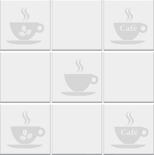 Kitchen tile stickers coffee - stickers,