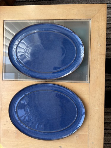 Denby imperial blue oval - blue,