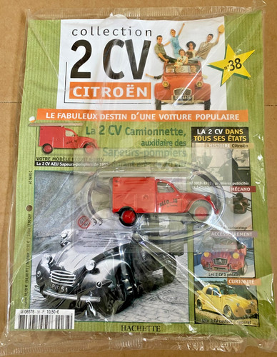 Citroën 2cv azu fire - fire, brigade