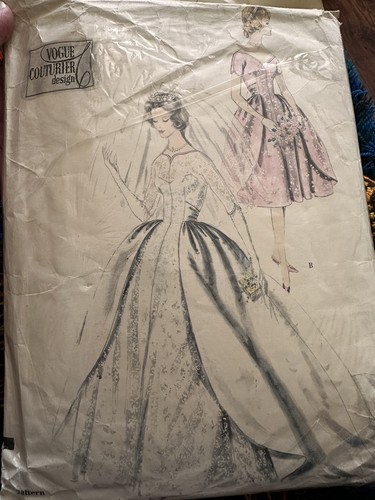 Vogue couturier wedding dress - wedding,