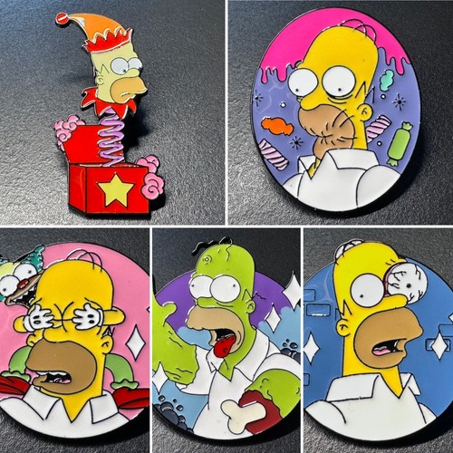 Homer enamel pin badges - 5,