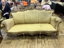 Italian Made French Recoco Style Large Sofa Settee 80” Wide