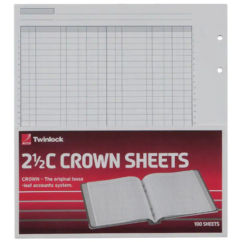 Twinlock crown sheets double - crown,
