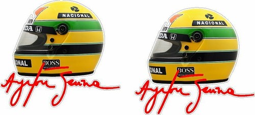 Ayrton senna car decal - ayrton, f1