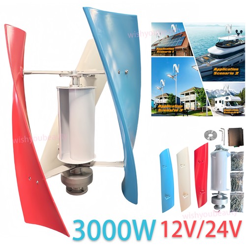 Wind turbine vertical - wind,