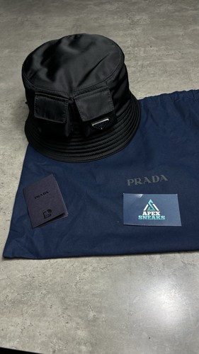 Prada triangle logo nylon - prada,