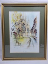 Ben Maile York Minster Framed