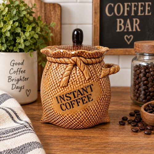 Vintage lefton instant coffee - instant,