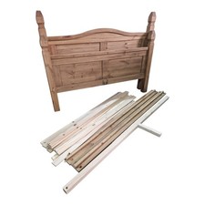 Pine bed kingsize headboard - pine,