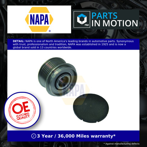 Overrunning alternator pulley - overrunning,