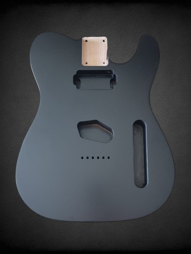 Matte black telecaster - telecaster, hs