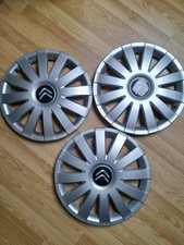 Three Citroen C1 Car Wheel Trims 14' Hub Caps