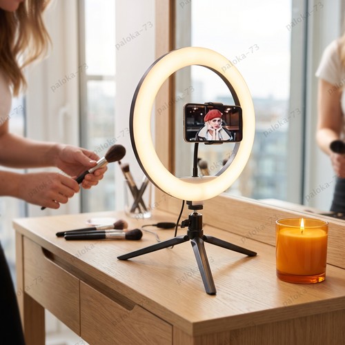 Led selfie ring light - selfie,