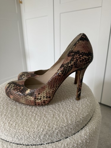Bennet pink snake heels - pink,