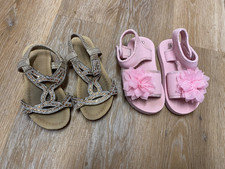 2 pairs girls sandals