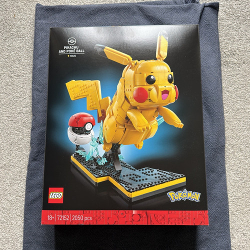 Lego pokémon 72152 pikachu - pokémon, &