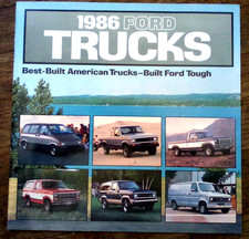 1986 ford trucks sales - 1986,
