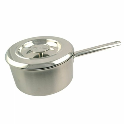 Stainless steel aga saucepan - steel,