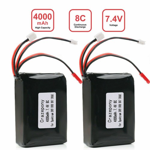 Crazepony 4000mah 4v - 2x,