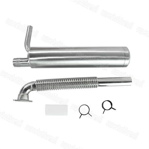Set front muffler canister - front,