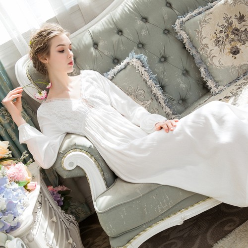 Women victorian nightdress - victorian,