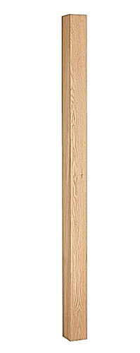 Oak pine square - square, post