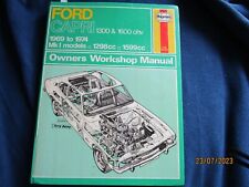 Classic Haynes Manual Ford Capri MK1 1300 & 1600 ovh 1969/1974 Hardback