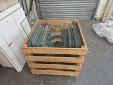 Clear Tempered Glass Shelf Panel Storage Sheet Shelving Display Bathroom Shelves