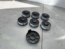 Brand New Aldi Gardenline Grass Trimmer Spools Pack Of 6 With One Cover