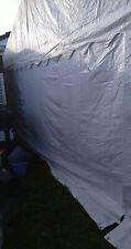 marquee tent heavy duty 6x8m with carpet and extra tie downs used for few days