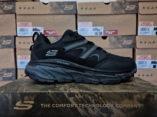 SKECHERS MENS SHOES BLACK JOURNEY MEMORY FOAM TRAIL GRIP TRAINERS RELAXED 8 9 11