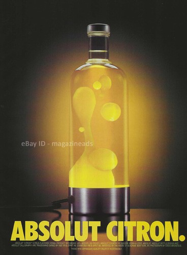 Absolut vodka page magazine - absolut,