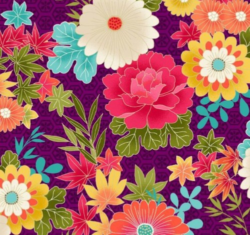 Makower hikari floral - hikari,