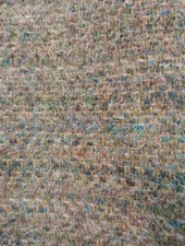Vtg Unused Tweed Fabric
