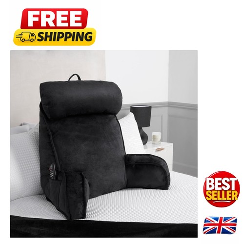 Ergonomic black cuddle cushion - black,