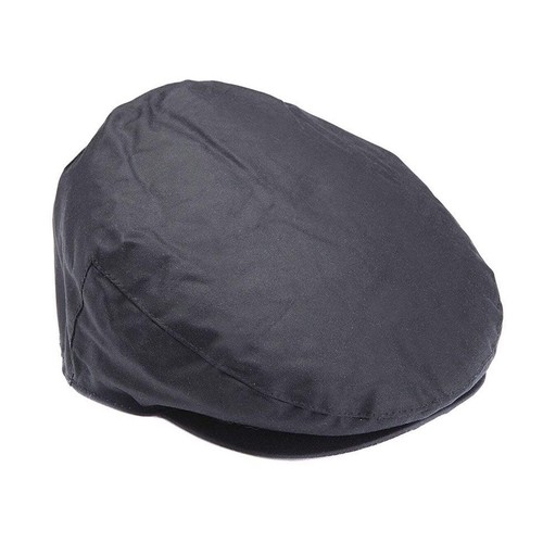 Barbour wax flat cap navy - wax,
