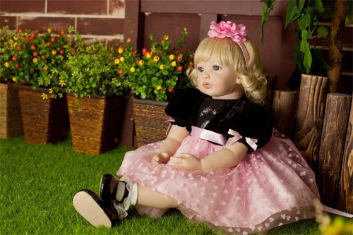 Reborn baby dolls soft - , 24"soft