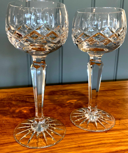 Pair heavy cut waterford - heavy,