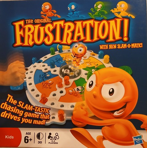 Frustration board game - frustration,