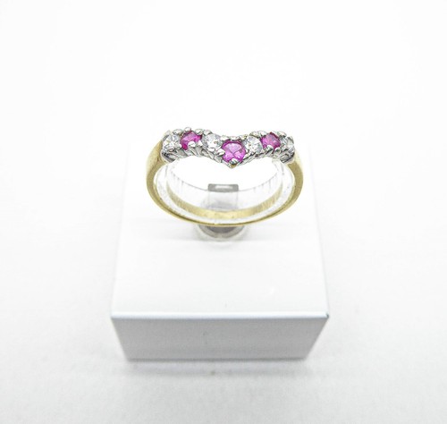 9ct gold ruby - gold,