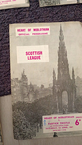 Heart midlothian 1966 67 - of,