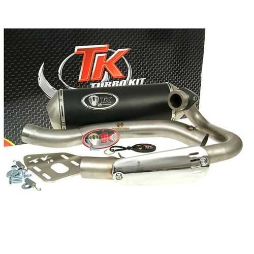 Muffler powerful quad exhaust - powerful,
