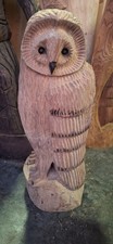 Chainsaw Carving owl Wood Home
