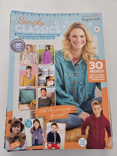 Knitting magazines and - knitting,