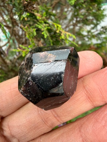 Garnet crystal polished - garnet,