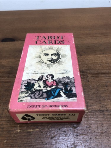 Vintage 1970 tarot - 1jj, deck