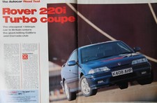 Original 1992 ROVER 220i TURBO