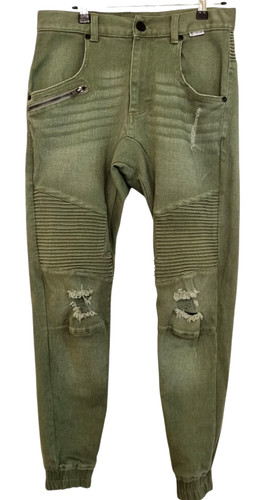 Lskd mens green drop crotch - green,
